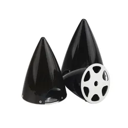 Carbon Fiber Spinner 2-Blade Porp Propeller Cone for Fixed Wing RC Aircraft Model 3/3.5/4/4.5/5/5.5/6 inch RC Spinner