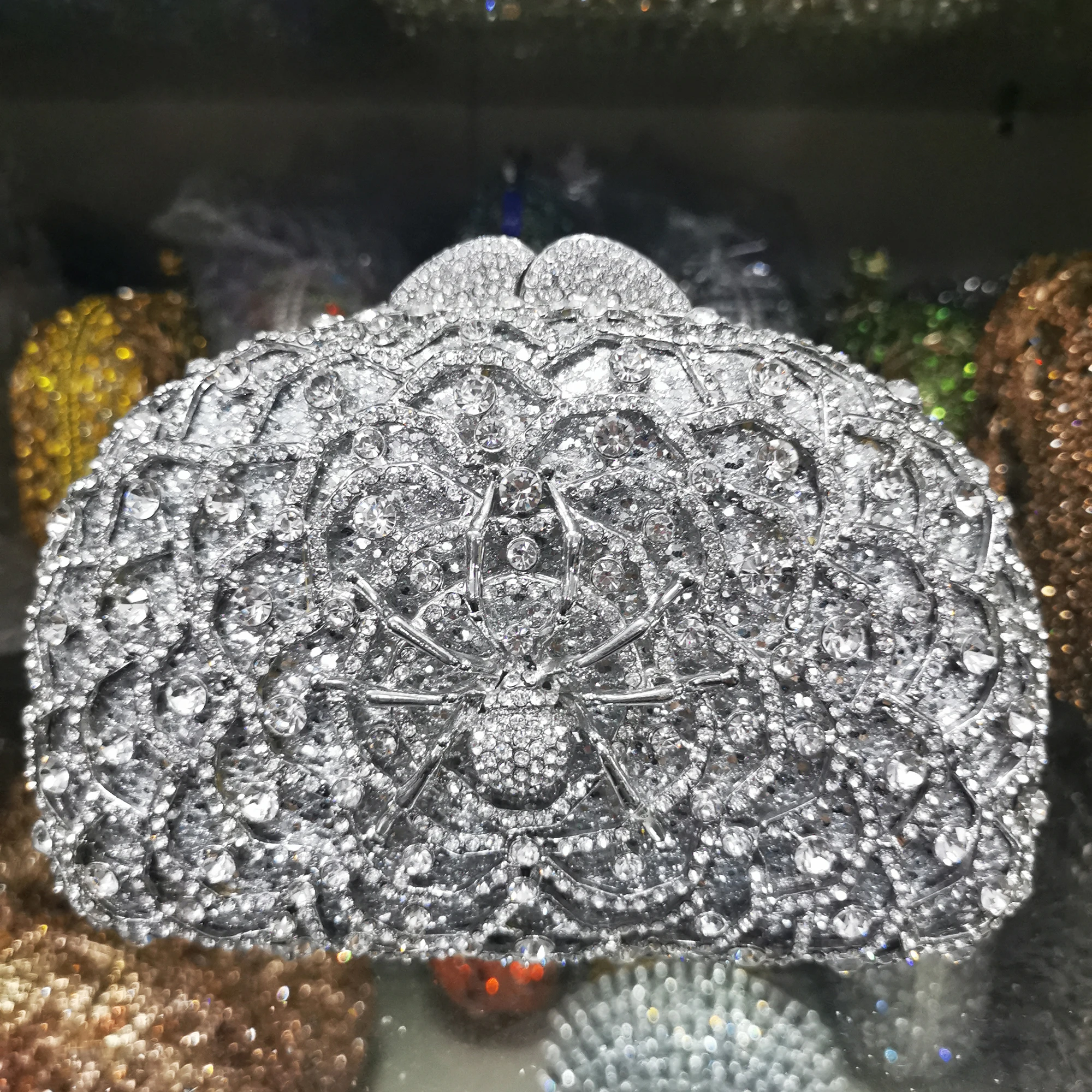 

XIYUAN вечерние клатчи с бриллиантами, свадебная сумка с кристаллами, свадебные сумки, модные женские вечерние кошельки со стразами Minaudiere