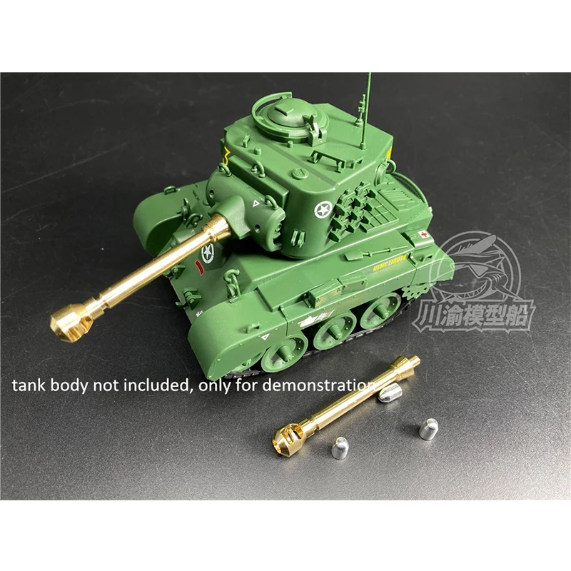 Q Edition M26 Pershing Metal Barrel Shell Kit for Meng WWT-010 US Heavy Tank Model CYD019