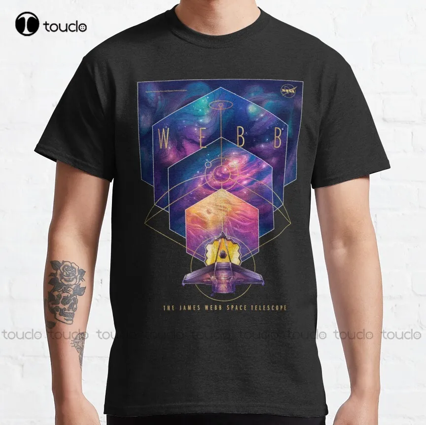 James Webb Space Telescope Artwork Classic T-Shirt Women Tshirts Custom Aldult Teen Unisex Digital Printing Tee Shirt Xs-5Xl