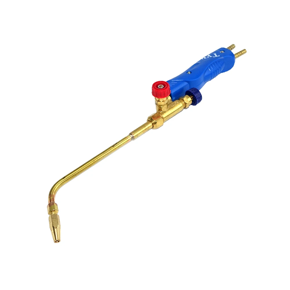 Gas Brazing Torch H01-2 Oxygen Propane Acetylene Liquified Gas for Steel Copper Aluminum Silver Braze Soldering Welding Torch