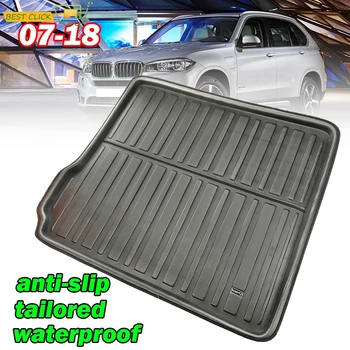 BMW X5 E70 F15 2007-2018 5 시트 후면 트렁크 매트, 화물 트레이 부트 라이너 바닥 카펫 2008 2009 2010 2011 2012 2013 2014 2015 Best5 BMW X5 E70 F15 2007-2018 5 시트 후면 트렁크 매트, 화물 트레이 부트 라이너 바닥 카펫 2008 2009 2010 2011 2012 2013 2014 2015 Best5