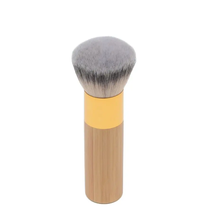 1pc #3 Powder Base makeup brush multi-functional make up bamboo handle Foundation brush Powder contour Cosmetic tools