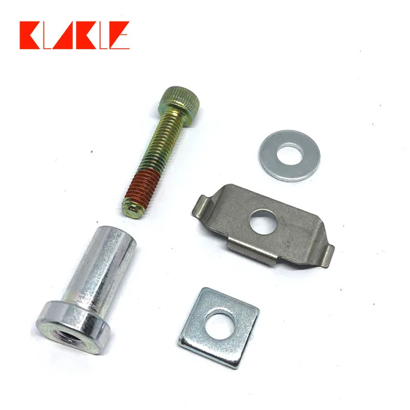 KLAKLE Designer Car Brake System 20PCS Floating Bolts With Modified Center Bell For Mercedes Original Brake Rotors