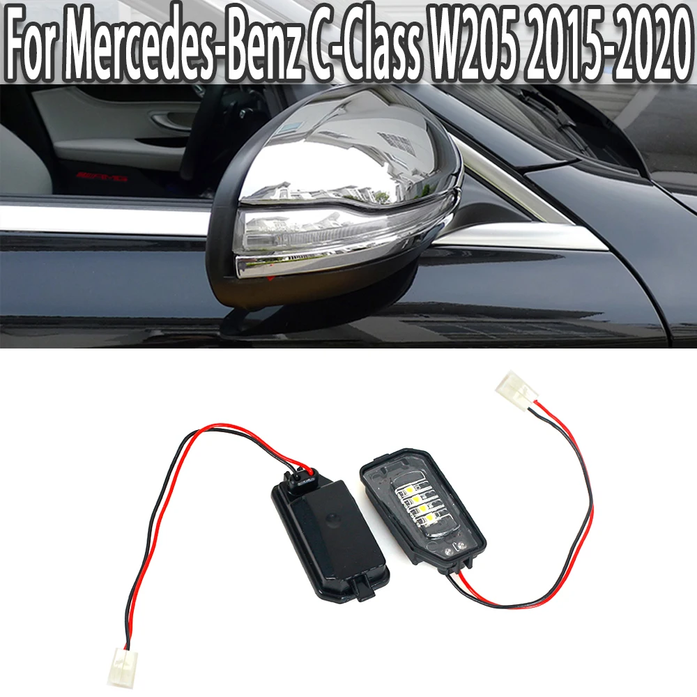 K-Car LED Side Wing Mirror Puddle Light Courtesy Light A0999064302 A0999064402 For Mercedes Benz W205 W213 W222 GLB GLC X253