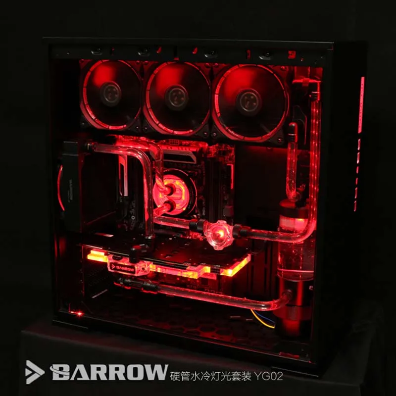 Barrow PC water cooling set kit for IN WIN 303 Independent graphics host Hard tube water cooling light set YG02