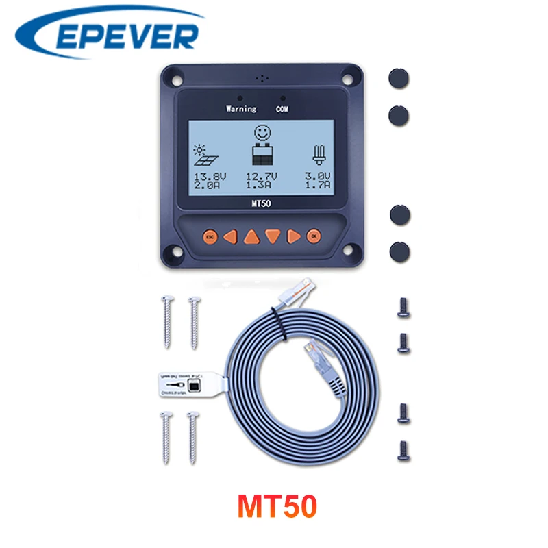 EPEVER Tracer Series MPPT 40A 30A 20A 10A Solar Charger Controller LCD 12V24V Auto High Efficiency Regulador Solar 4210AN 3210AN