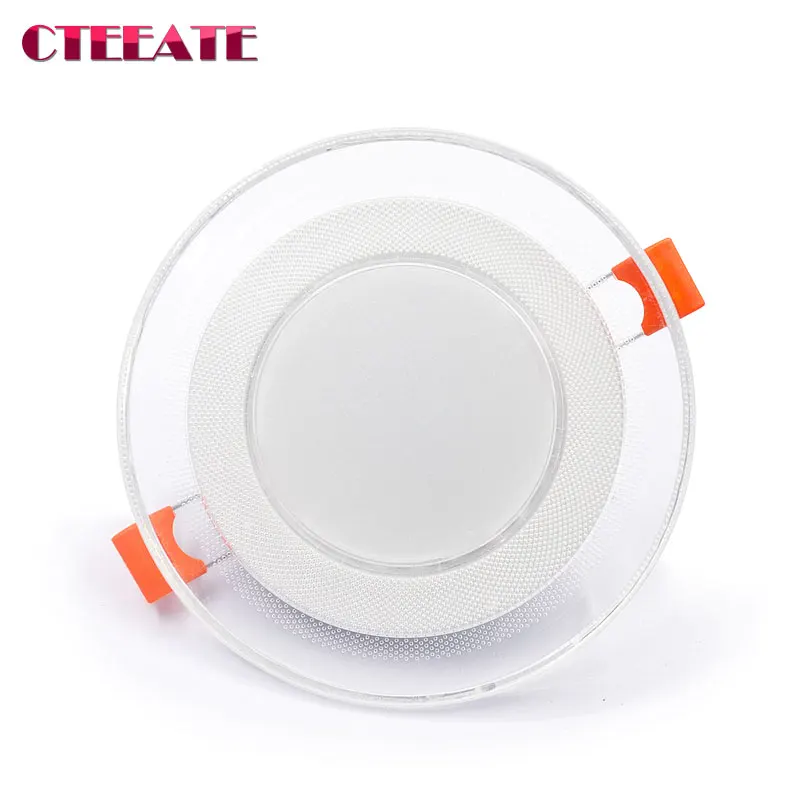 Light Guide LED Downlight 3W 5W 7W 9W Acrylic Panel Lights Ceiling Recessed Lamps High Brightness