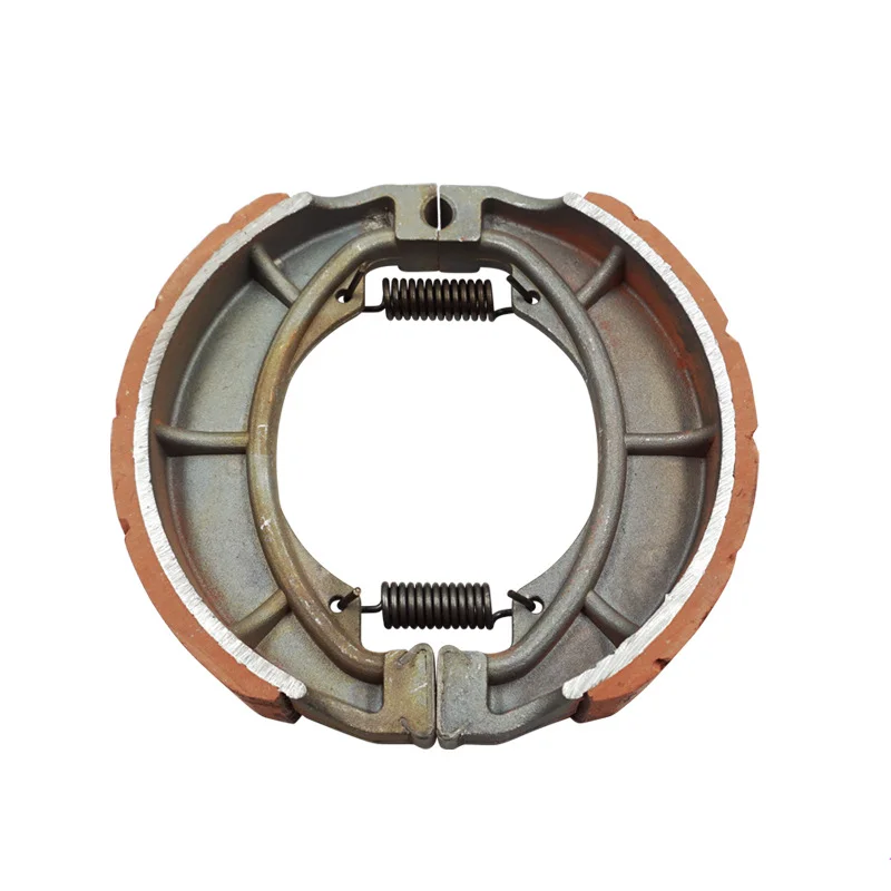 1PC Rear Drum Brake Shoes Pad 125mm for Haojue Suzuki tricycle rear brake BAJAJ100 GS125 RX125 BM100 general many models