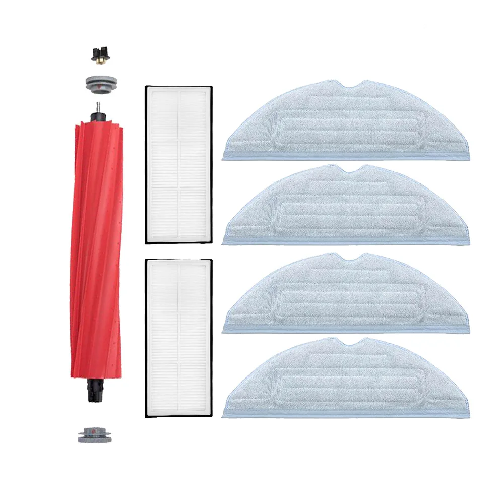 عالية الجودة Hepa تصفية الجانب فرشاة ممسحة الملابس ل شاومي Roborock T7 T7S T7plus T7Splus S7 تنظيف القماش قطع الغيار