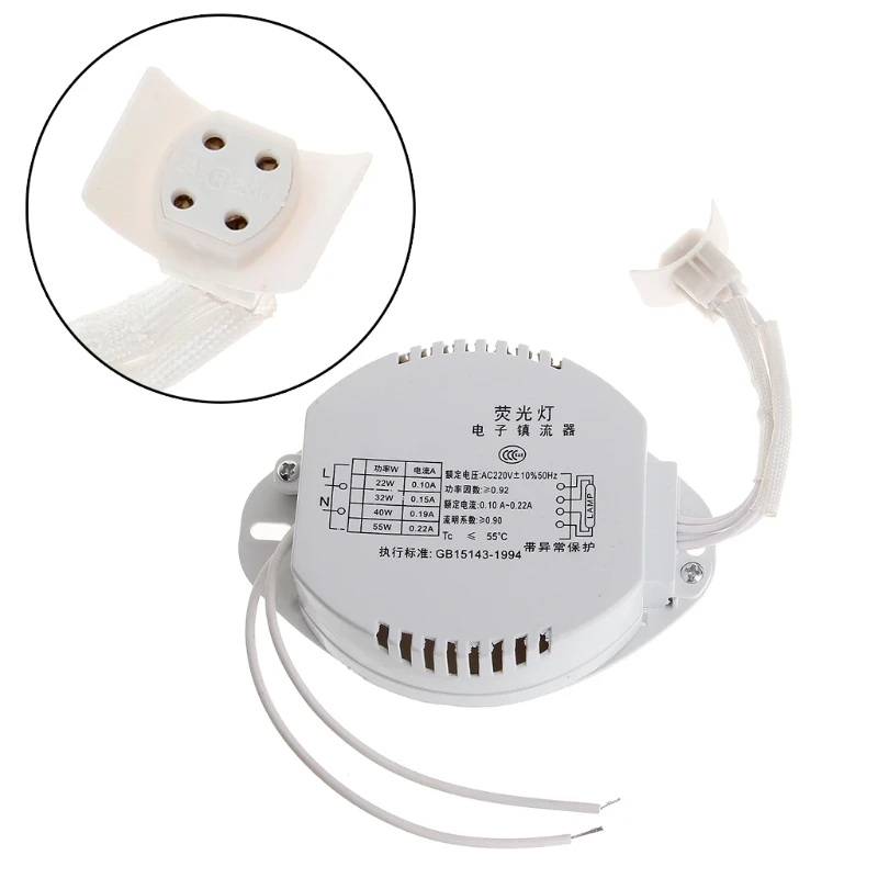 Alimentatore elettronico per alimentatori a tubi anolari luci raddrizzatore a lampada fluorescente A0NC