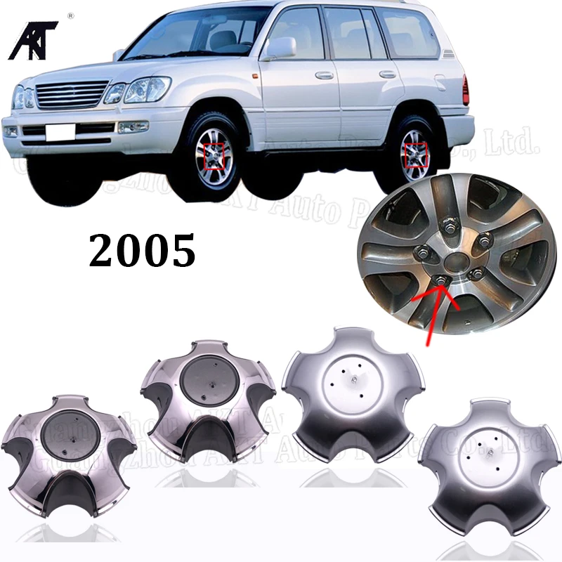 4pcs Wheel Center Cap for Lexus LX470 2006 FOR FJ100 Land Cruiser Hub cover thailand Edition F60590  WHEEL RIM CENTER CAPS