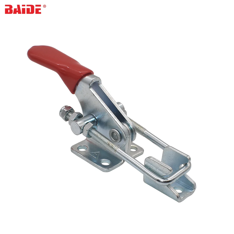 GH-40323 Fast Locking Mounting Stationary Fixture Fastener Tool Universal Quick Clip Vertical Fixture Door Dog Catch Buckle