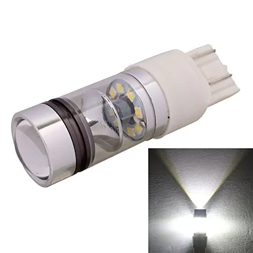 1 PAIR T20 7443 / 7444 DUAL FILAMENTS HIGH POWER CREE XBD Chips LED BULBS SUPER BRIGHT Parking LIGHT NO ERROR FOR VEHICLES