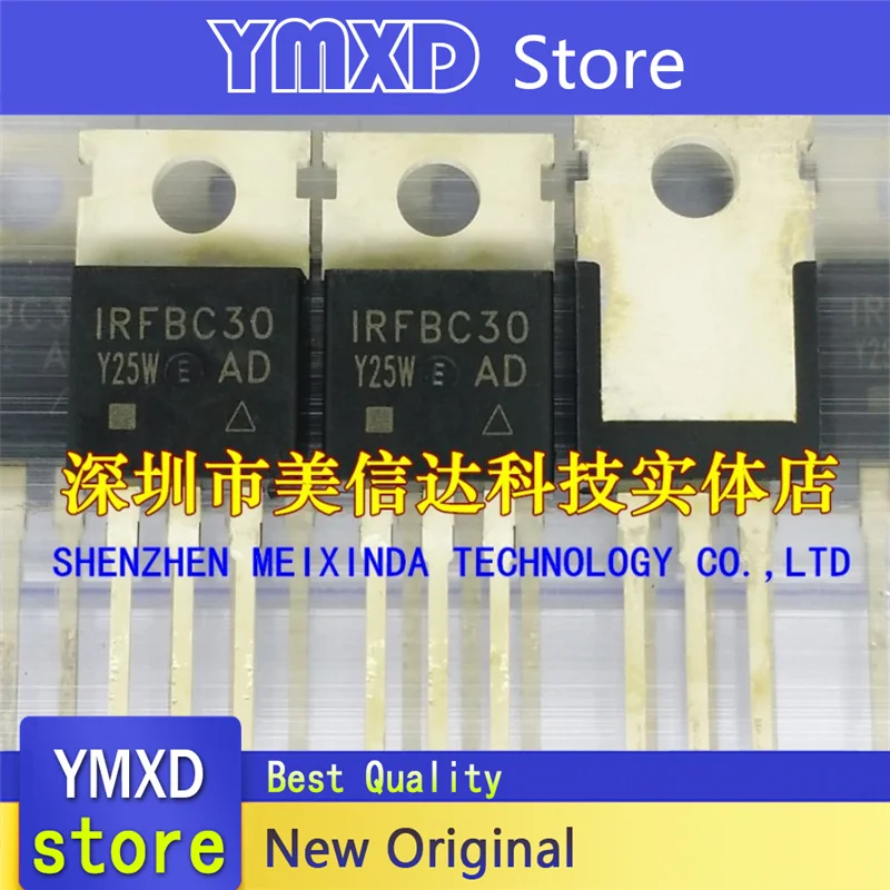 10ชิ้น/ล็อตใหม่IRFBC30Field-effectหลอดTO220 Triode In Stock