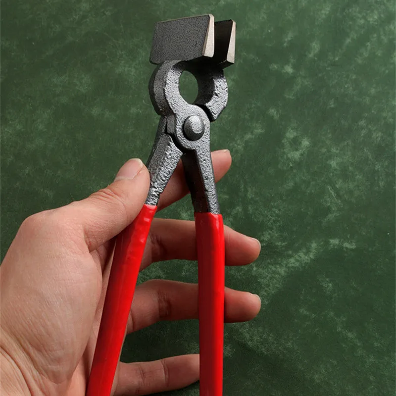 Flat Nose Pliers for Leather DIY, Edge Adjustment, Crimping Pliers, Leather Bag, Cloth Tool, 45mm Wide, 1Pc