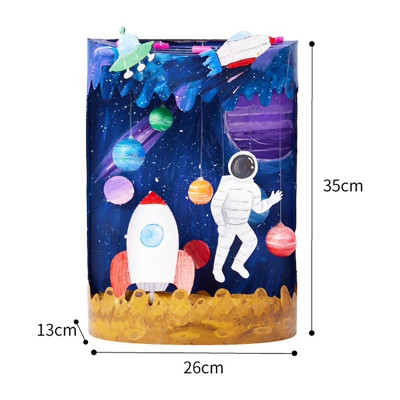 Creative Educational Toys For Children DIY Cartoon Animal 3D Micro Landscape Art And Craft Toys For Kids Girl Birthday Gift