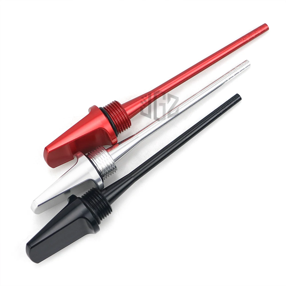 GTS Dipstick aluminiowy CNC do motocykla do spuszczania oleju zakrętka pokrywa wtyczki do VESPA GTS 250 300 HPE 2019 2020 2021 akcesoria części