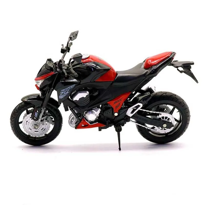 1:12 Kawasaki Z800 Racing Motorcycles Simulation Alloy Motorcycle Model Shock Absorbers Collection Toy Car Kid Gift