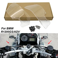 For BMW R1200GS Adventure 04-12 Windshield WindScreen Plate Side Panels R 1200 GS ADV 2004-2012 2005 2006 2007 2008 2009 2010