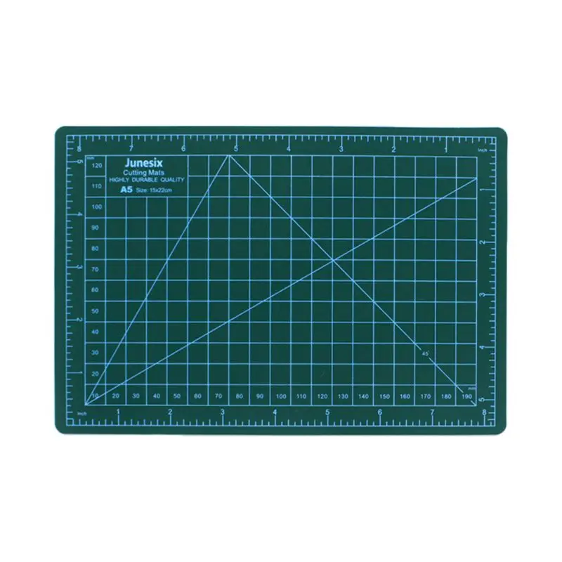 A5 Cutting Board Manual Model Multi-Purpose Model Cutting Pad Rubber Stamp Engraving Pad Measuring Scale Board