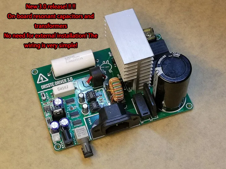 Integration DRSSTC Driver Board Transistor Dual Resonant Music Tesla Coil (driver Board Only)