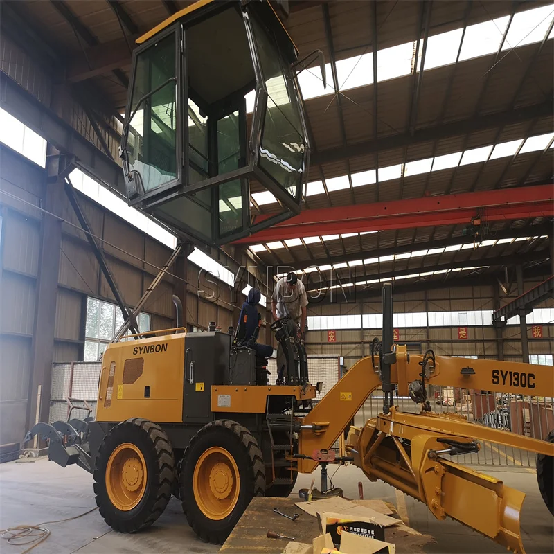 Mini Grader SY130C del piccolo motore della macchina della costruzione di strade di rendimento elevato