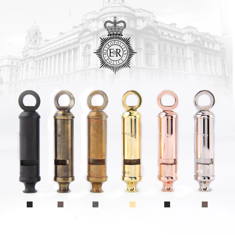 ACME Metropolitan15 High-end Limited Police Whistle Outdoor Dedicated Survival Whistle Solid Brass Seamless Welding SOS Emgrave