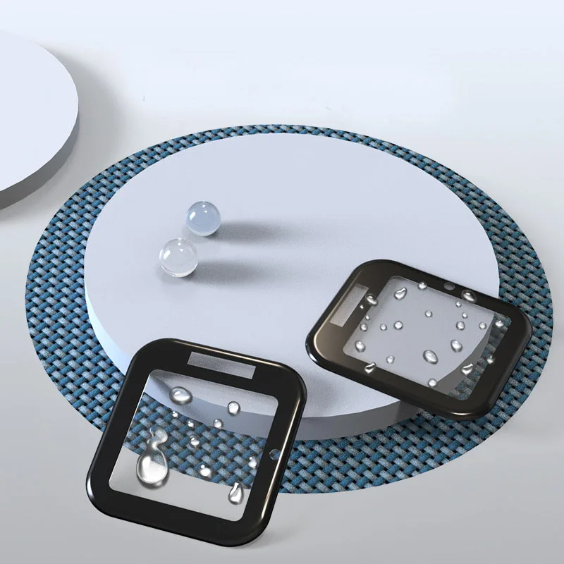 スマートウォッチ用の3d保護フィルム,湾曲したエッジ,ソフト,lcd,フルカバー,garmin venu sq,音楽,スクリーンプロテクター