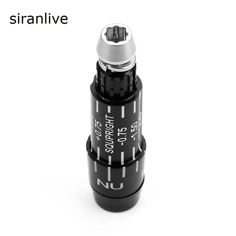 อะแดปเตอร์ก้านไม้กอล์ฟสำหรับ335สีดำขนาดปลายเปลี่ยนสำหรับคลีฟแลนด์กำหนดเองไดรเวอร์588และ XL