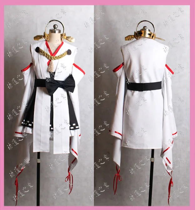 Kantai Collection Kongo Dress Suit Adult Party Girls Women Skirt Set Halloween Christmas Dress Outfit Cosplay Costume