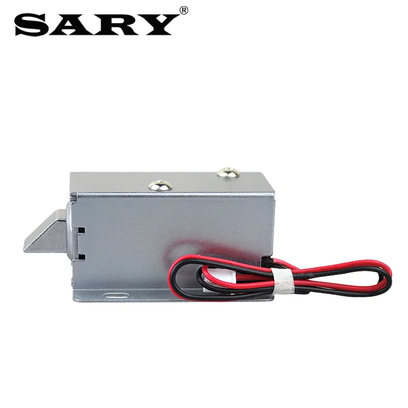 Mini cerradura electromagnética a prueba de agua, cerradura de perno eléctrica, pequeño control eléctrico, cerradura de puerta de gabinete, DC 12V