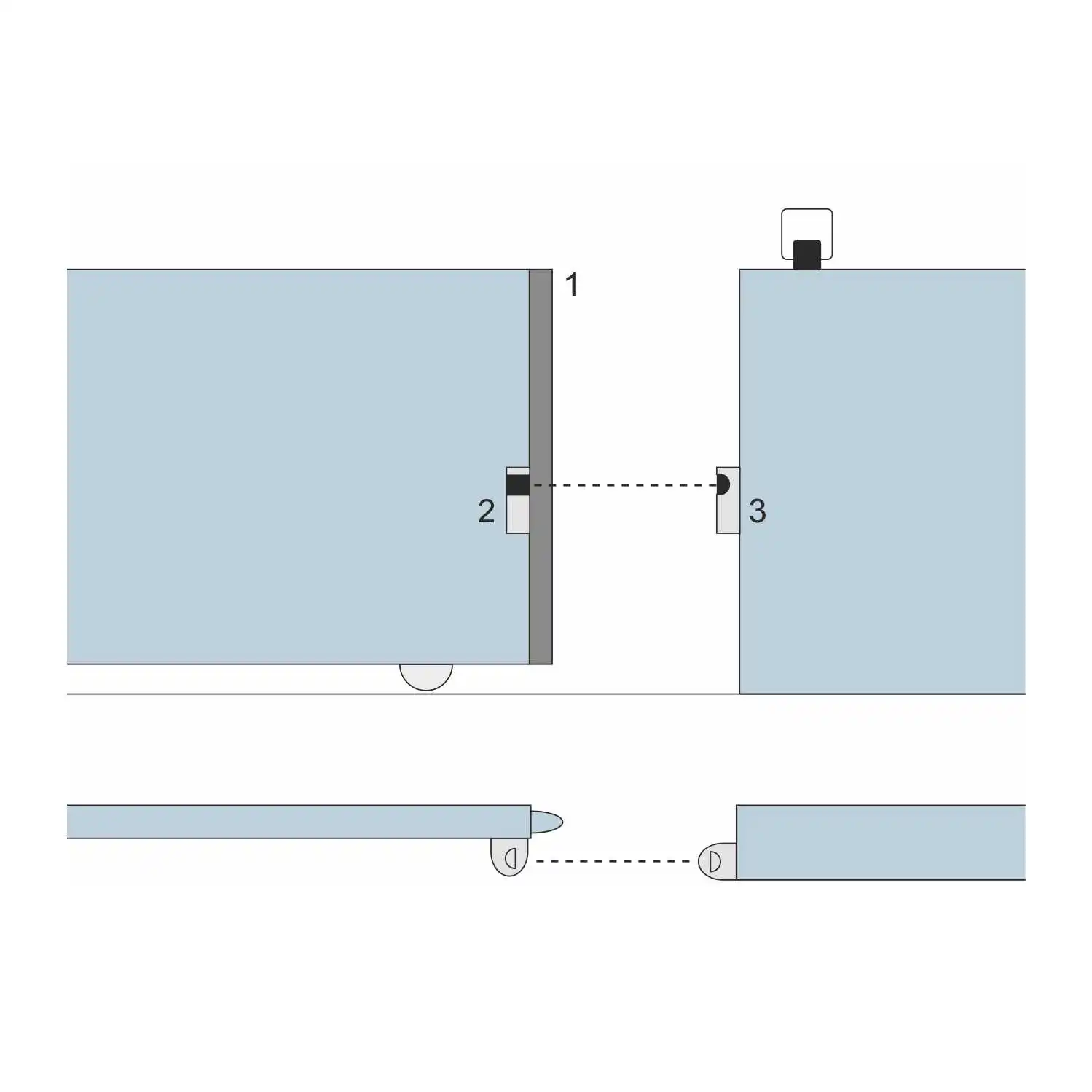 Bella fotocellula di sicurezza alimentata a batteria Wireless FT210