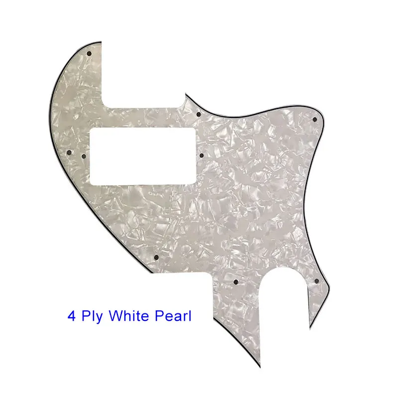 Pleroo Guitar Parts - For US Telecaster Tele PAF Humbucker Pickups Guitar Pickguard Scratch Plate Tele Conversion With 7 Screws