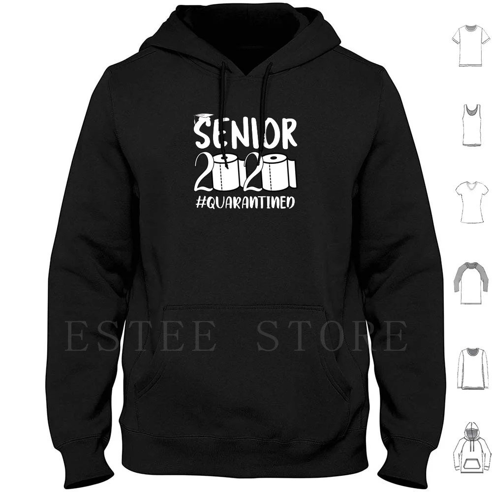 Senior 2020 Funny Toilet Paper Hoodies Long Sleeve Seniors 2020 Senior 2020 Senior 2020 Senior 2020 Quarantine Class