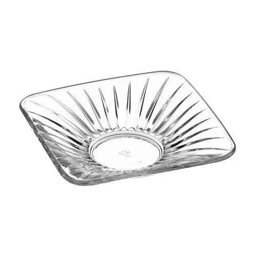 Pasabahce 6'Lı Gravürlü Square Tea Plate