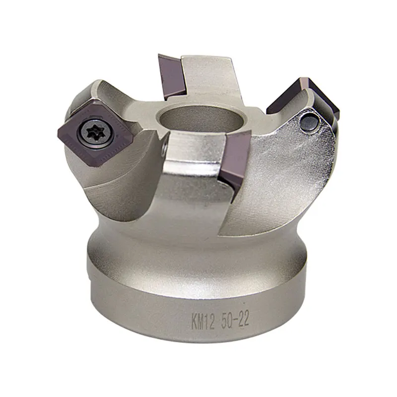 Imagem -06 - Adaptador do Corte do Grau Inserção Contínua Indexável do Carboneto Máquina do Torno do Cnc Cabeça de Trituração da Cara Sekt1204 50 mm 63 mm 80 mm 100 mm Km12 45