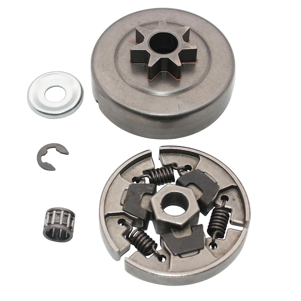 Clutch + Clutch Trống Thúc Đẩy Kim Lồng Sắt 0.325 -7T Cho Stihl 021 023 025 MS210 MS210C MS210Z MS230 MS230C MS230Z MS250 MS250C MS250Z