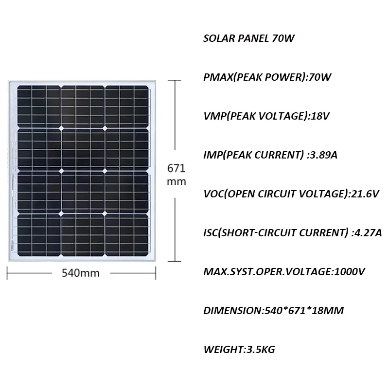 

Solar Panel 70W 140W 210W 280W 350W 420W 700W 12V Solar Battery Charger Caravan Camping Car Boat Yacht Marine Hiking Motorhomes