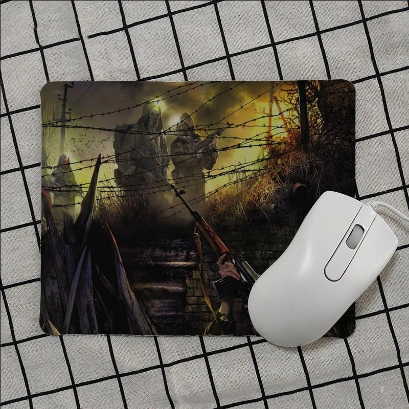 High Quality Stalker Game Anti-Slip Durable Silicone Computermats Smooth Writing Pad Desktops Mate Gaming Mouse Pad