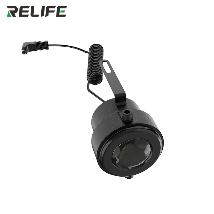 2021 NEW ARRIVAL RELIFE RL-M3T-2L 7X-45X Trinocular HD Stereo Microscope with light source Video Digital Microscope with stand