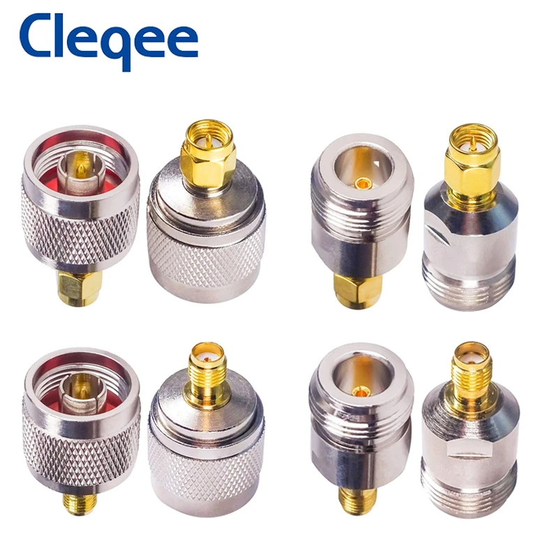 Jxsinone 2Pcs N Naar Sma Adapter N Male Naar Sma Stekker Vrouwelijke Jack Rf Connector 4 Type Test converter Snelle Verzending