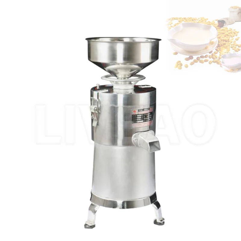 Máquina comercial de leche de soja para tienda de cuajada de frijol, tienda de desayuno, máquina trituradora de soja, máquina de Tofu