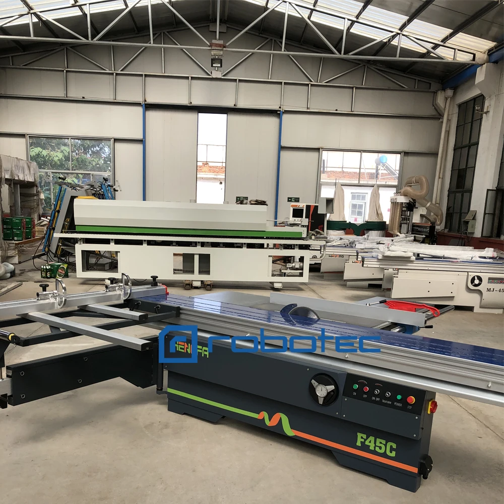 MJ6132 Altendorf 슬라이딩 테이블 패널 톱 형식 절단 톱 기계, ROBOTEC