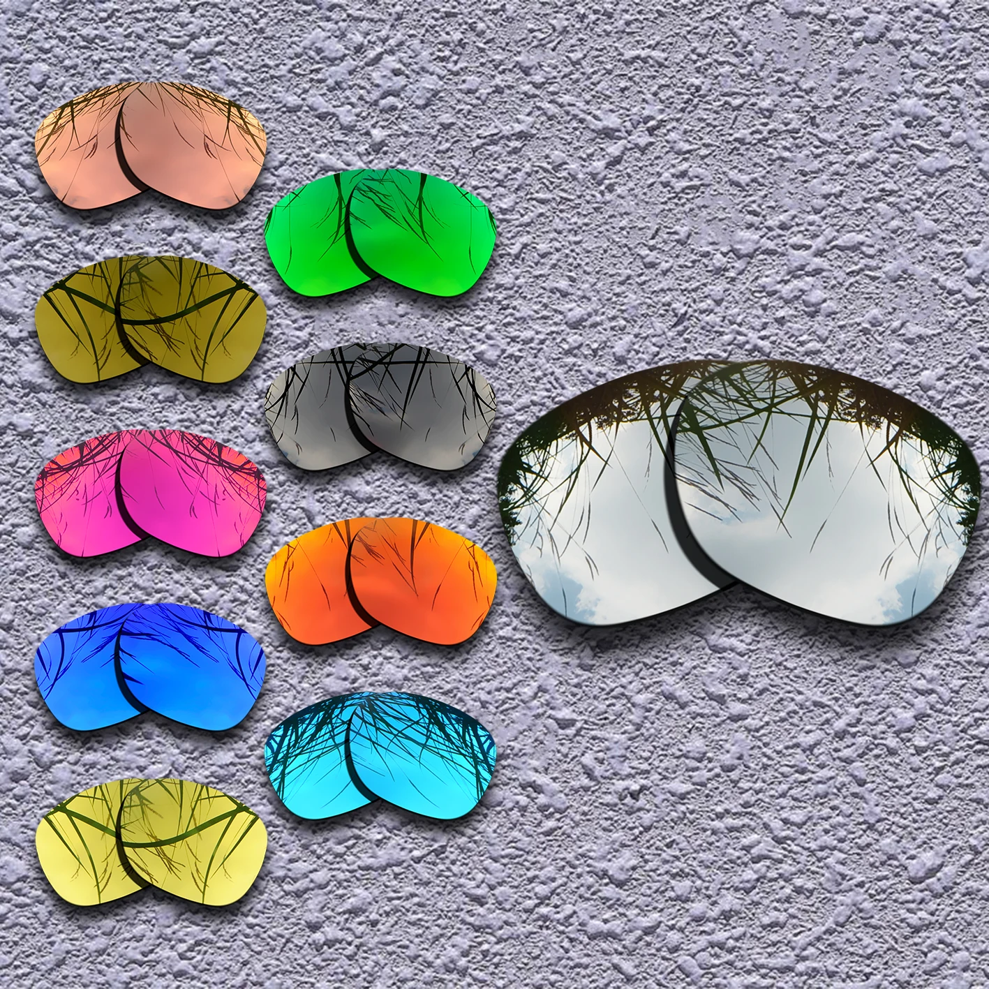 

Anti-scratch Polarized Replacement Lenses for Oakley Ojector OO9018 Sunglasses - Many Choices