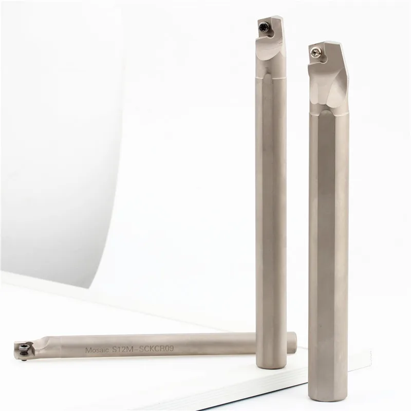 Suporte de ferramenta de giro cnc, inserção de carboneto de sclcl ccmt, s08k s10k s12m sclcr06 sclcr09 s08k