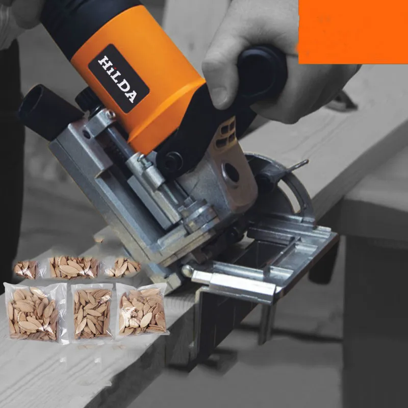 760W Biscotto Jointer Elettrico Strumento Autentico Lavorazione Del Legno Tenonatura Macchina Del Biscotto Macchina Macchina Di Puzzle