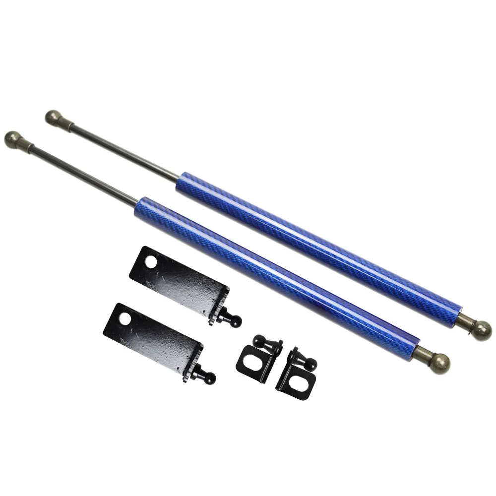 Car Styling Hood Bonnet Gas Struts for Honda Accord 1996 Lift Support Gas Spring Damper Carbon Fiber Shock