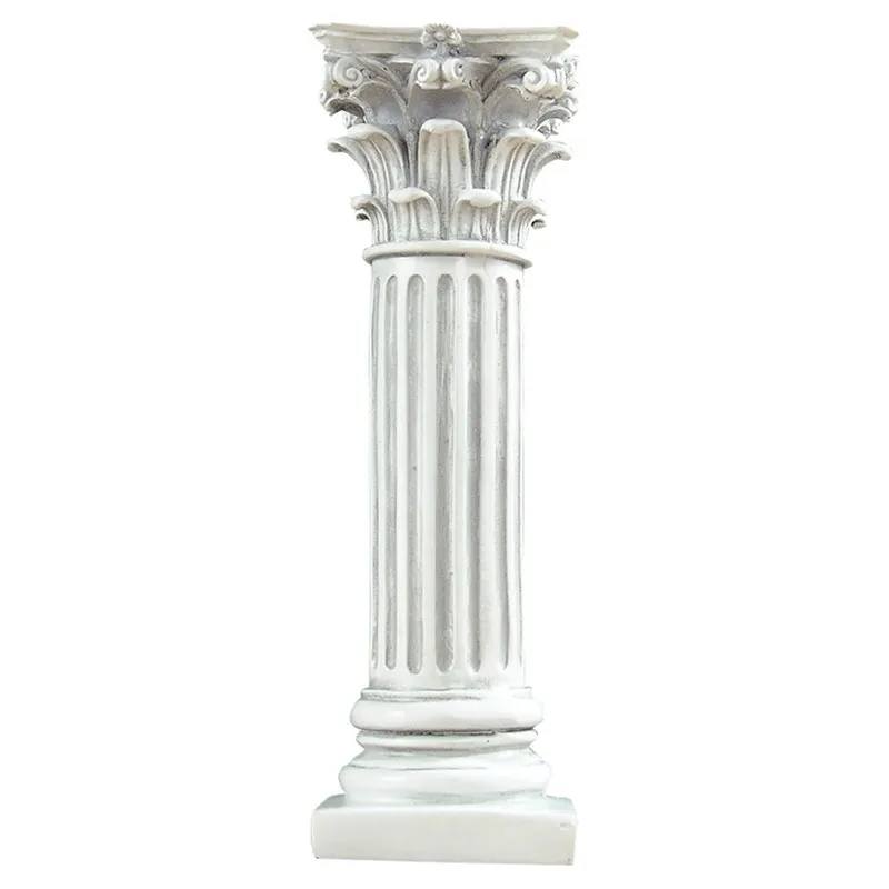 

Али текстиль ретро древний Римский Творческий архитектурный декор мебель для дома колонна Здание Модель Статуэтка