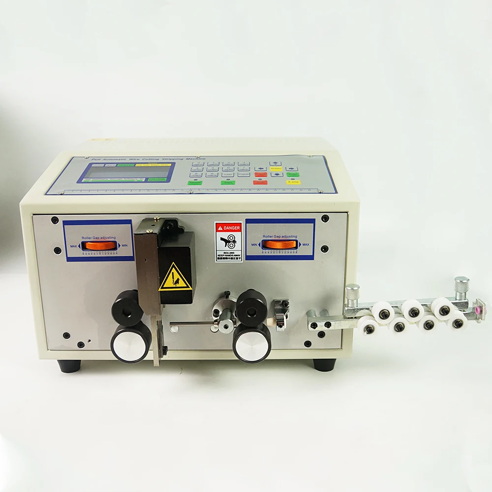 Imagem -03 - Computador Fio Peeling Striping Máquina de Corte com Fio Elétrico Máquina de Alimentação Wf01s para a Máquina Terminal Swt508c